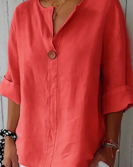 Zamma | Relaxed Linen Top