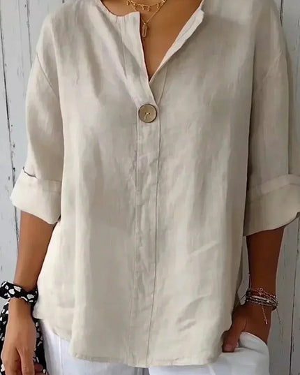 Zamma | Relaxed Linen Top