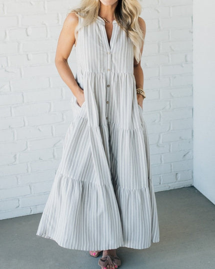 Gisela | Coastal Stripe Dress