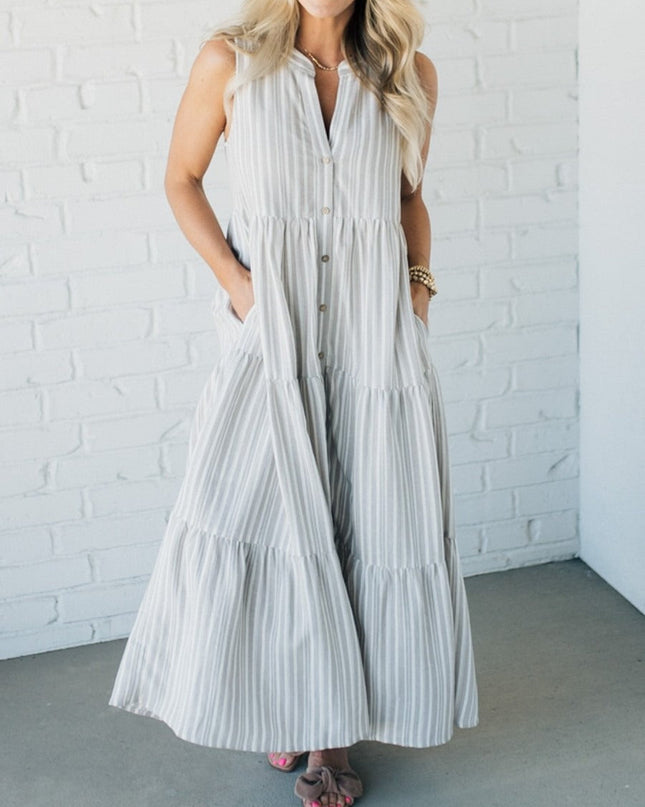 Gisela | Coastal Stripe Dress