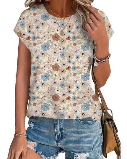 Necie | Chic Printed Blouse