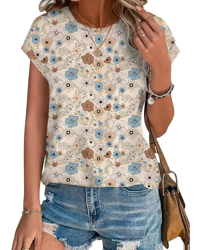 Necie | Chic Printed Blouse