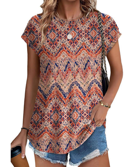 Necie | Chic Printed Blouse