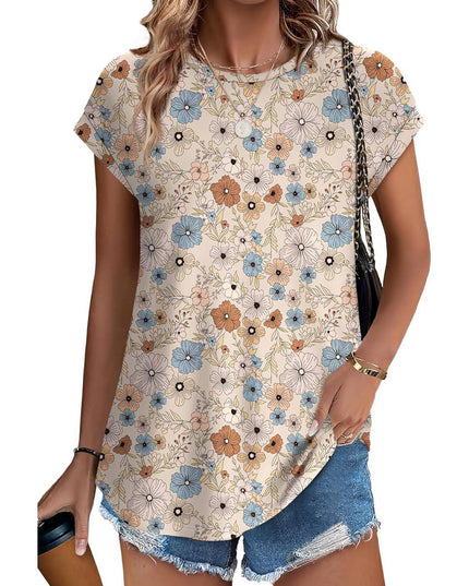 Necie | Chic Printed Blouse