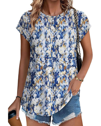 Necie | Chic Printed Blouse