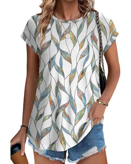Necie | Chic Printed Blouse