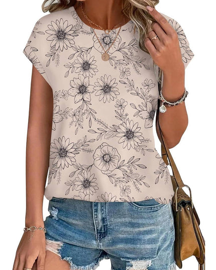 Necie | Chic Printed Blouse