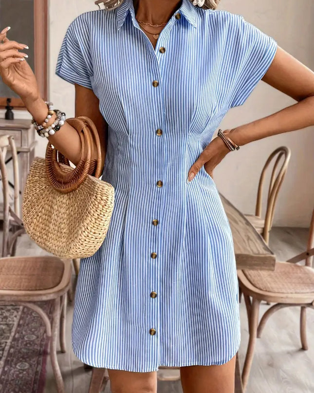 Sundrenched Charm™ Shirt Dress
