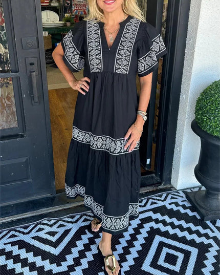 Sierra | Boho Maxi Gown