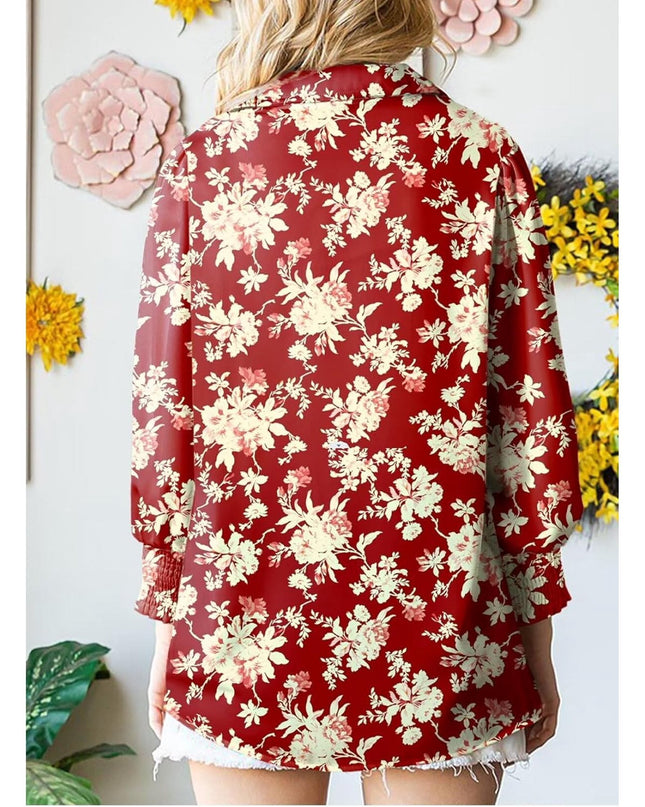 Charie | Elegant Paisley Blouse