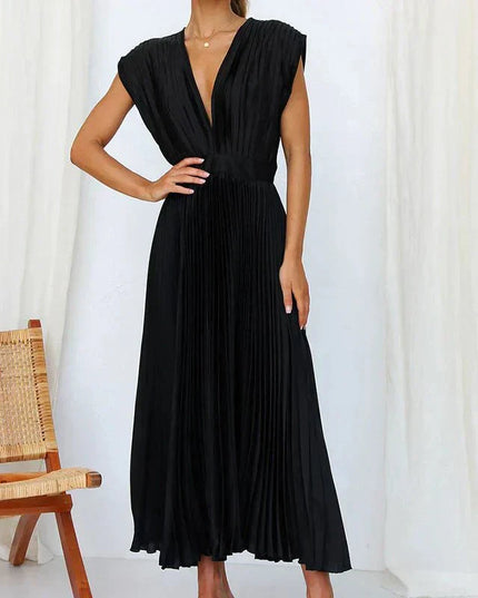 Gown | Graceful V-Neck Dress