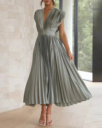 Gown | Graceful V-Neck Dress
