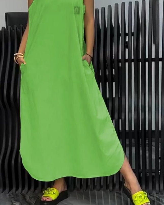 Jane | Graceful Suspender Dress