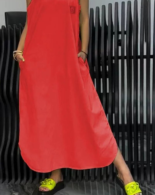 Jane | Graceful Suspender Dress