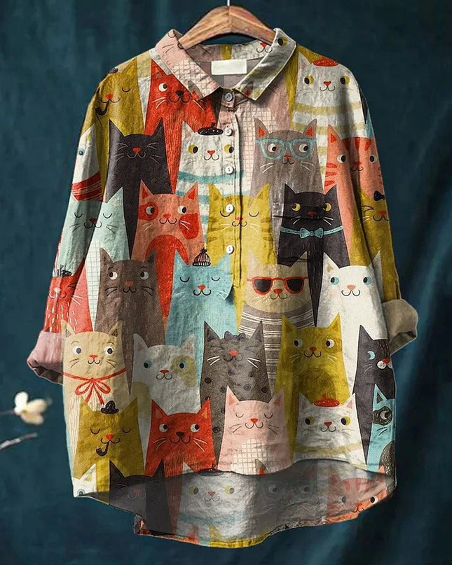 Clarano | Brooks Playful Print Blouse