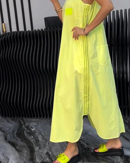 Jane | Graceful Suspender Dress