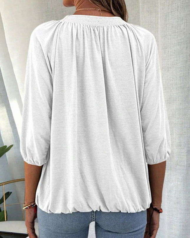 Lauren | Classic 3/4 Sleeve Tee