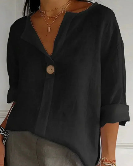 Zamma | Relaxed Linen Top