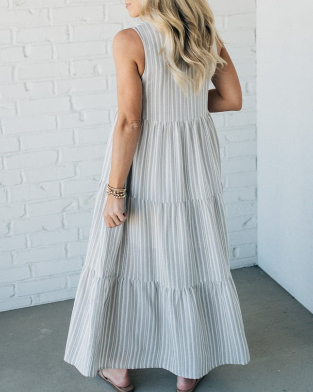 Gisela | Coastal Stripe Dress
