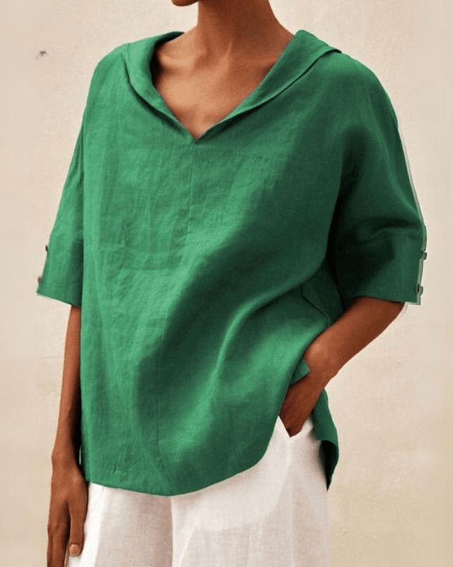 Marie | Coastal Breeze Oversized Shirt