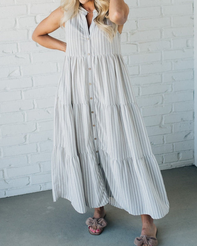 Gisela | Coastal Stripe Dress