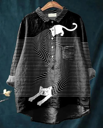 Clarano | Brooks Playful Print Blouse