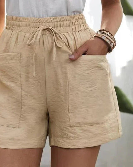 Alani | Effortless Linen Blend Shorts