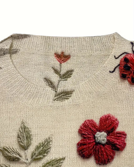 Wildflower Whimsy™ Knit Sweater