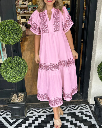 Sierra | Boho Maxi Gown