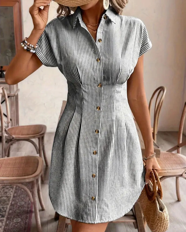 Sundrenched Charm™ Shirt Dress