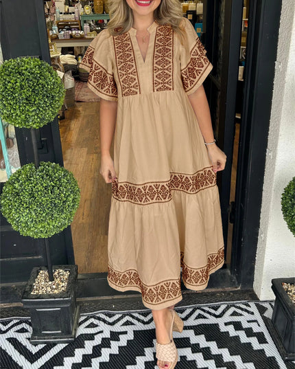 Sierra | Boho Maxi Gown