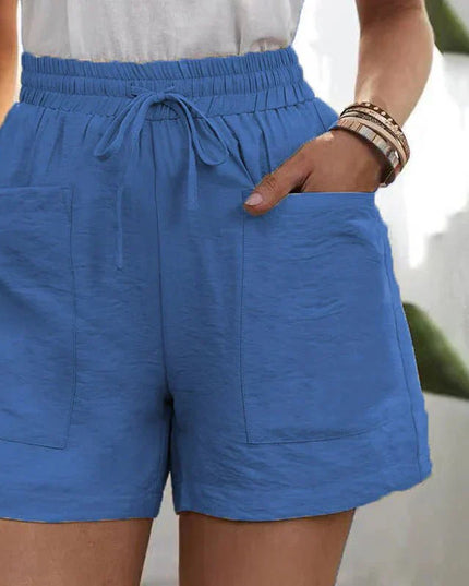 Alani | Effortless Linen Blend Shorts