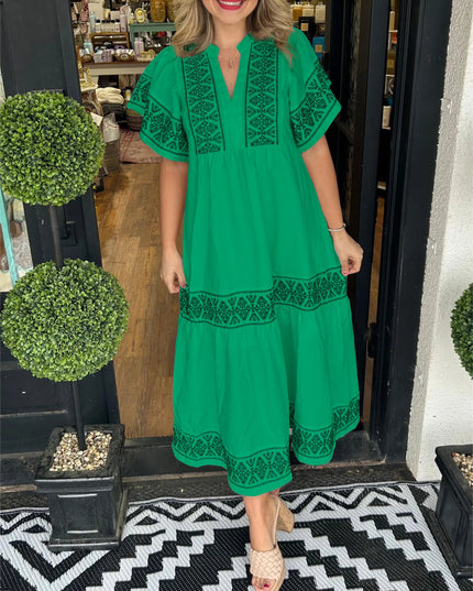 Sierra | Boho Maxi Gown