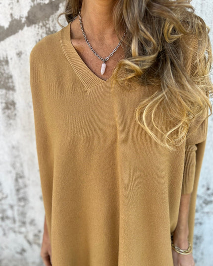 Amely | Batwing Knit Top