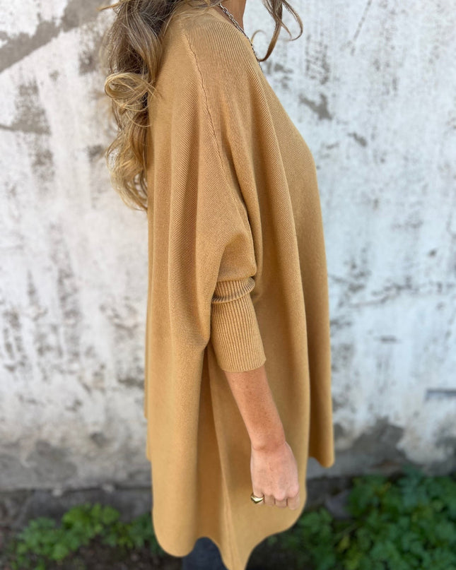 Amely | Batwing Knit Top