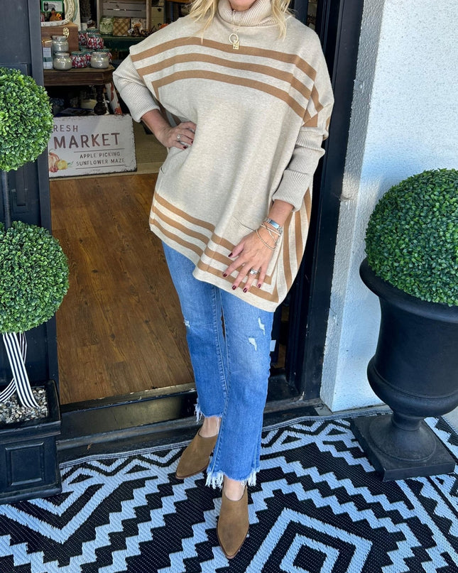 Gretta | Bat Sleeve Sweater