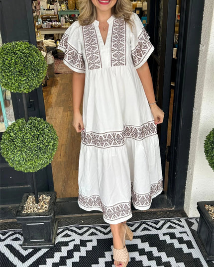 Sierra | Boho Maxi Gown