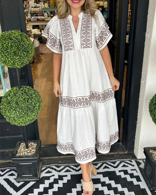 Sierra | Boho Maxi Gown