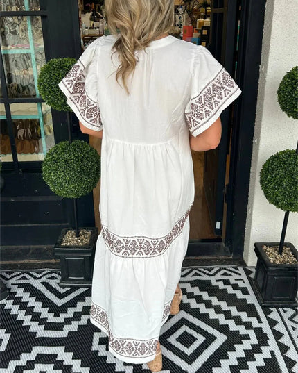 Sierra | Boho Maxi Gown