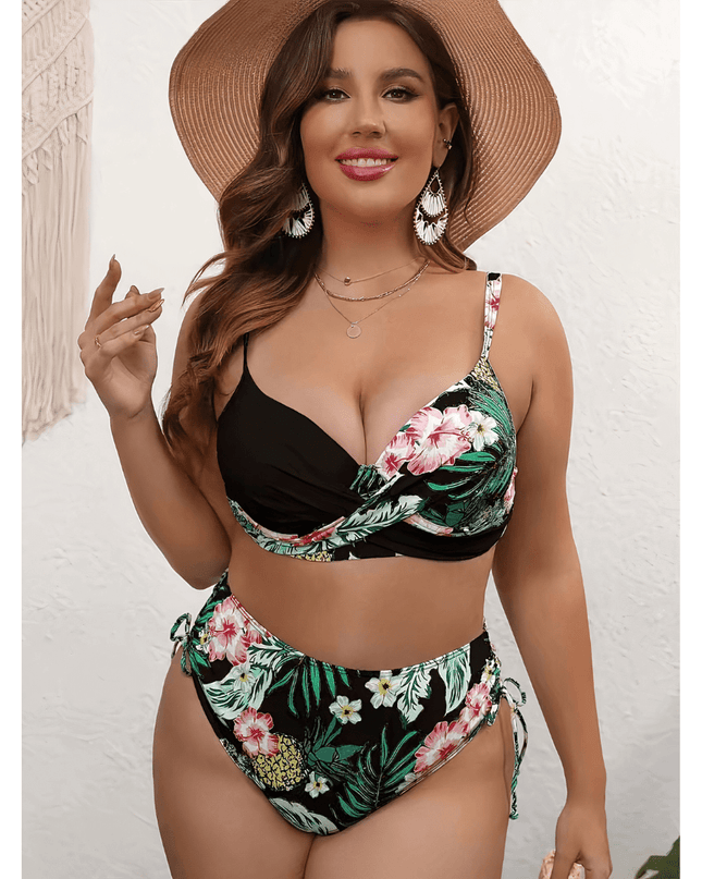 Lina | Plus Size Curvy Bikini Set