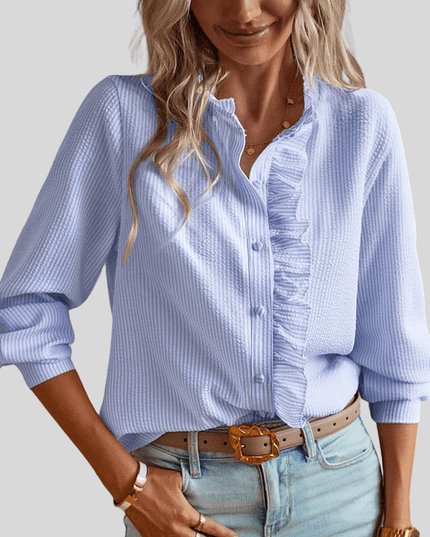 Alina | Elegant Ruffle Blouse