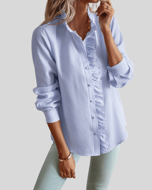 Alina | Elegant Ruffle Blouse