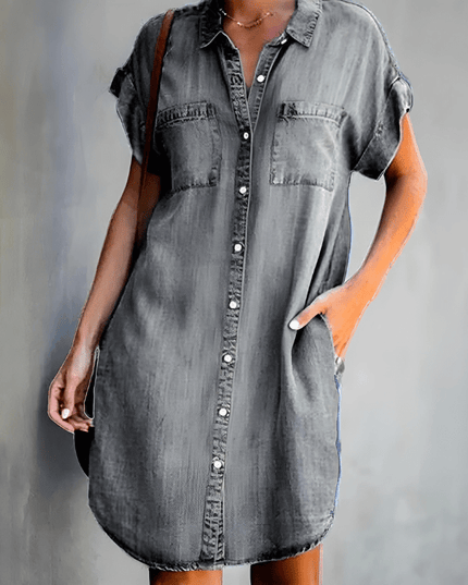 Simona - Elegant Tummy Covering Dress