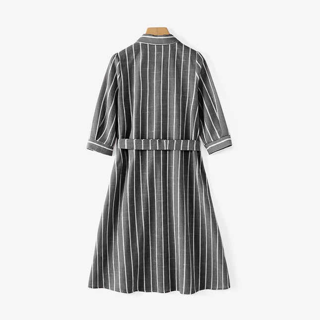 Blush Shoreline™ Belted Shirt Dress