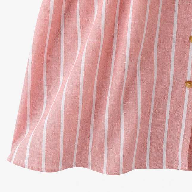 Blush Shoreline™ Belted Shirt Dress