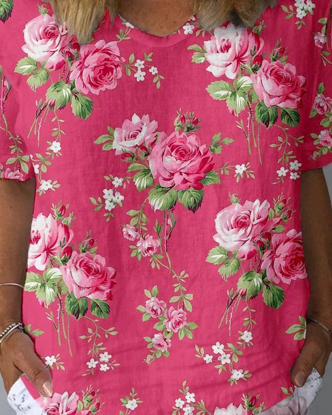 Lisa | Artistic Floral Shirt