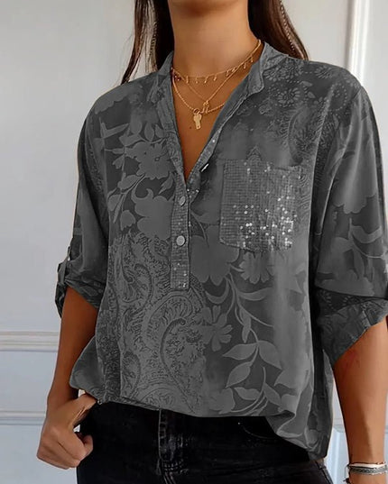 Pauline | Elegant Sequin Top