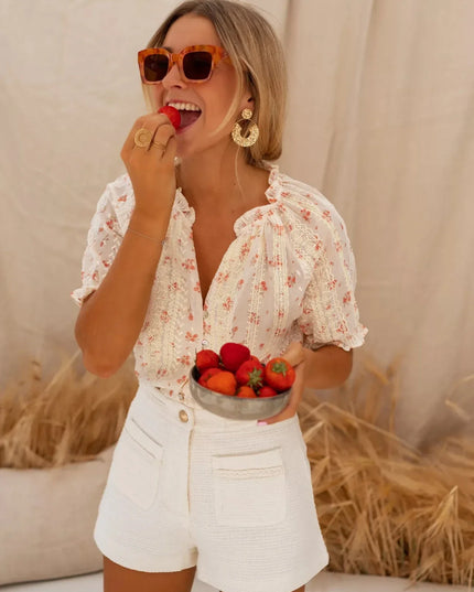 Devon | Floral Charm Blouse
