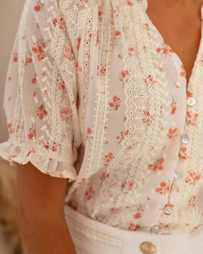 Devon | Floral Charm Blouse