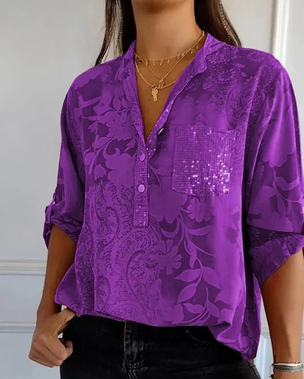 Pauline | Elegant Sequin Top